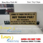 Bảng Tên Công Ty Bằng Mica