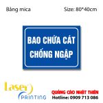 Bảng Mica Tên Vật Dụng