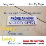 Bảng Mica Tên Phòng