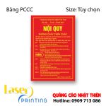 Bảng Nội Quy PCCC