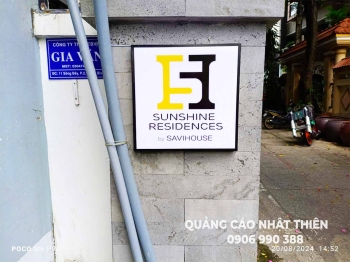 Bảng hộp đèn mica