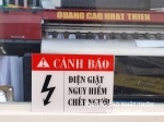 Bảng cảnh báo mica