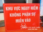 Bảng cảnh báo mica