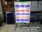 Bảng hộp đèn bạt