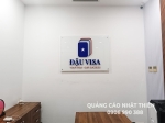 Bảng logo công ty mica