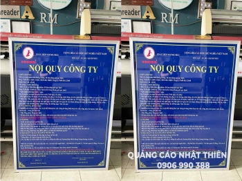 Bảng nội quy công ty