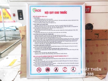 Bảng nội quy công ty