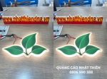 Chữ nổi mica có đèn