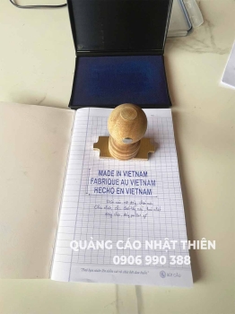 Khắc dấu đồng