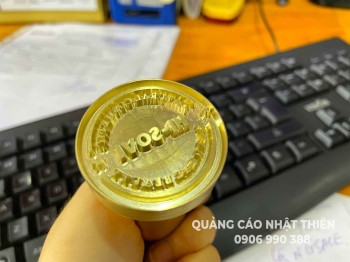Khắc dấu đồng