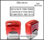 Khắc Dấu Cao Su 8