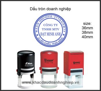 Khắc Dấu Tròn 5