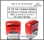 Dấu cơ sở - Hộ kinh doanh 7