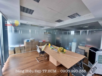 Dán decal cát mờ