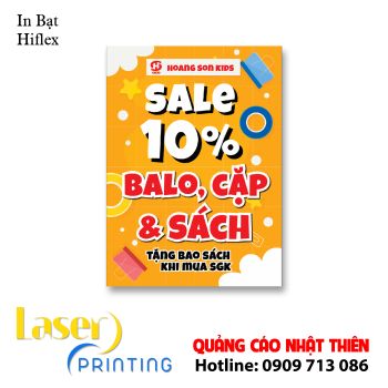 In poster sale sự kiện