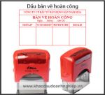 Khắc Dấu Bản Vẽ Hoàn Công 2