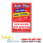 Thiết kế khai trương quán ăn